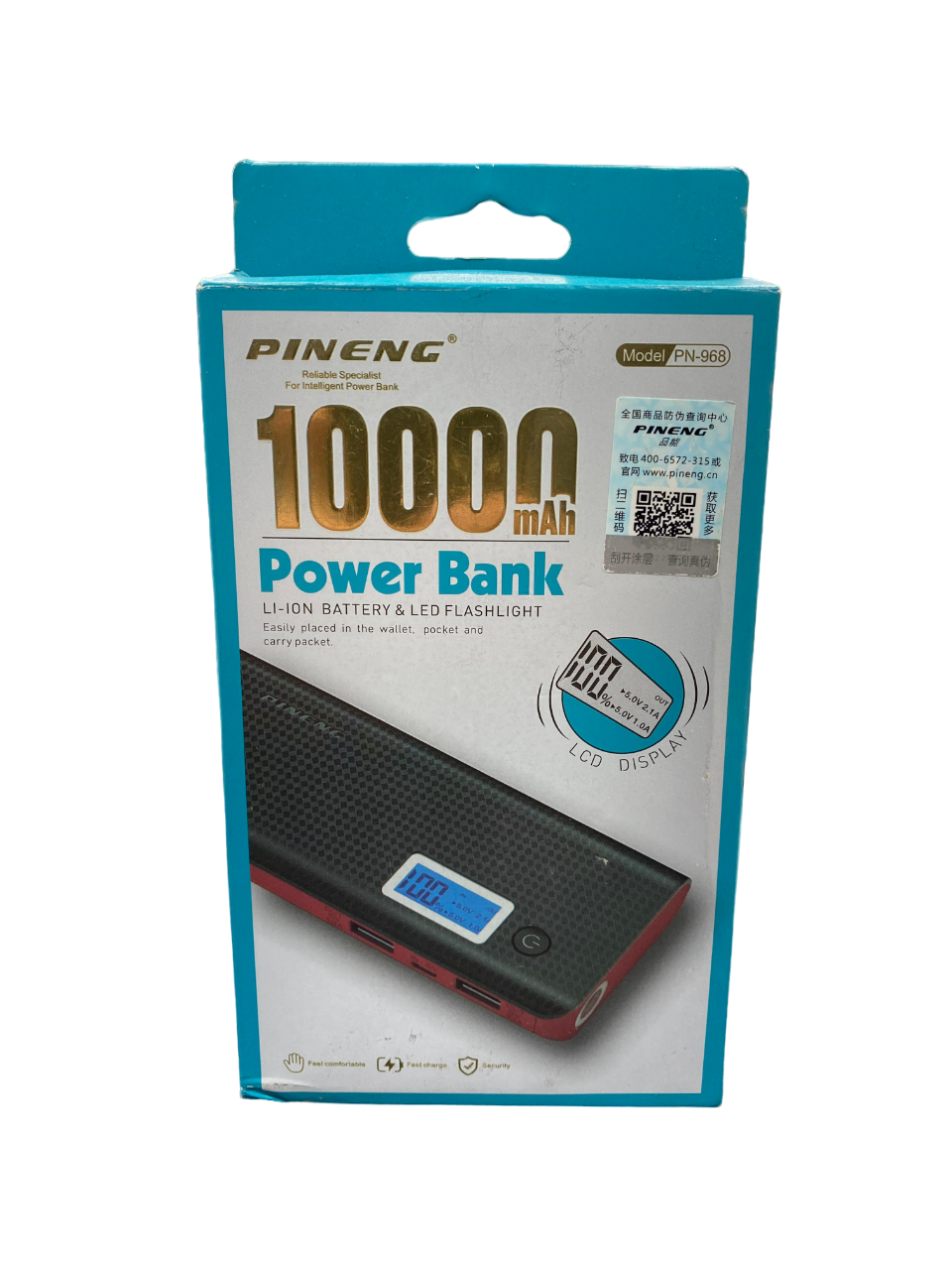 POWERBANK 10000mAh Pineng PN-968